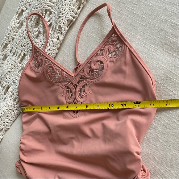 Tori Praver Crochet One Piece Swimsuit - Picture 11 of 15